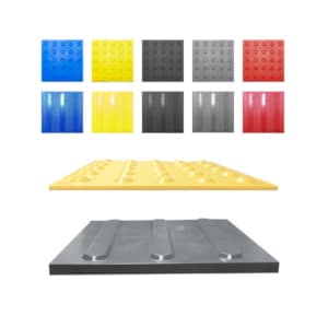 PISO TÁTIL PVC PLACA ARGAMASSADO - ARGATÁTIL - Imagem 2